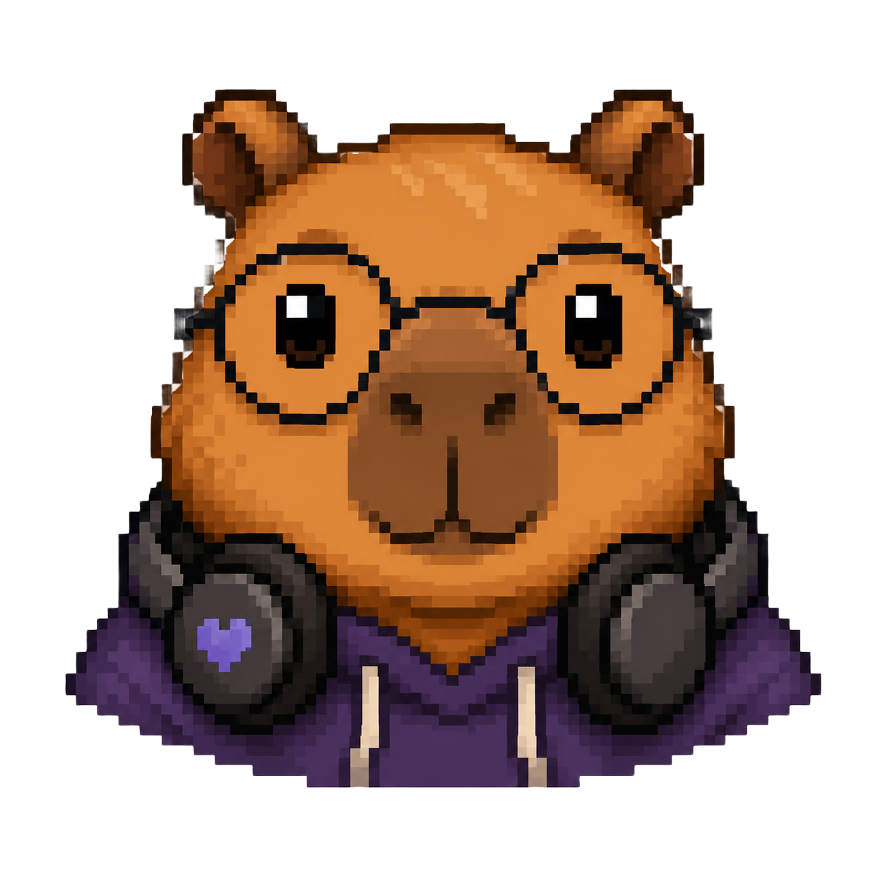 Capivara nerd do Promopiza